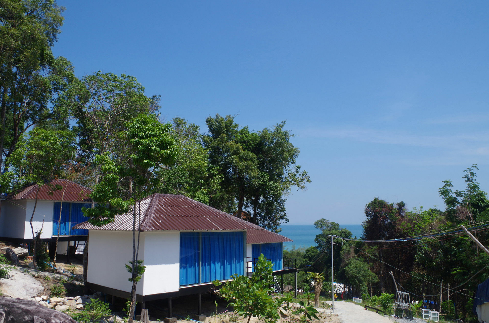 Kaoh Touch Koh Rong Ocean View Bungalow מראה חיצוני תמונה